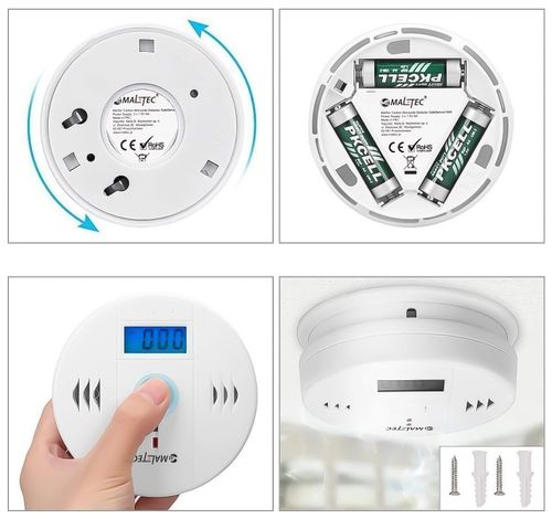 Czujnik Czadu Tlenku Węgla Certyfikowany SafeSensor1000 na Arena.pl