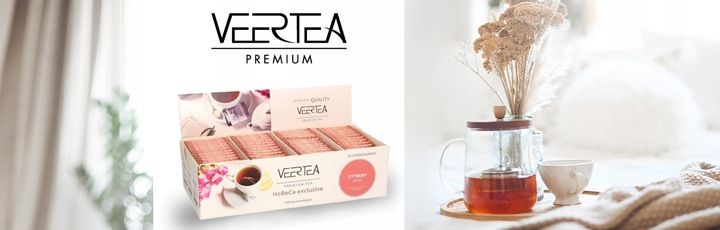 Herbata VEERTEA ENERGETIC CITRUS 100 saszetek zdjęcie 2