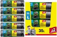 Jan Niezbędny Worki LD Magnum Flex Taśma 35L 15szt. - 5 op.