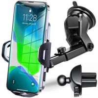 UCHWYT DO SAMOCHODU NA TELEFON SZYBĘ KRATKI KOKPIT SOMOCHODOWY REGULOWANY
