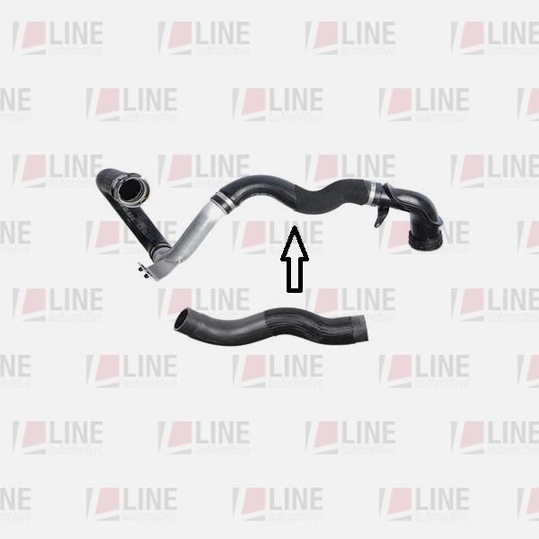 RURA WĄŻ TURBO INTERCOOLERA OPEL MOKKA (J13) 1.6 CDTI zdjęcie 3