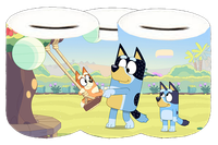 Skarbonka Ceramiczna Bluey i Przyjaciele - Blue i Bingo