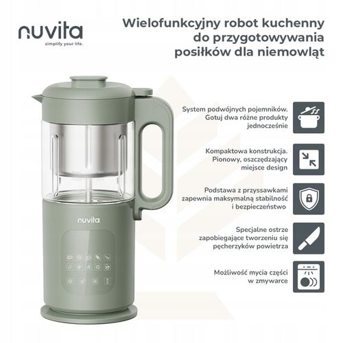 Robot kuchenny do przygotowywania posiłków dla dzieci 7w1 zamiast thermomix na Arena.pl
