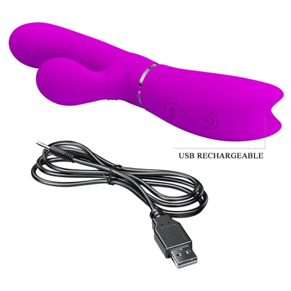 PRETTY LOVE - Clitoris Vibrator, 12 vibration functions Memory function 4 licking settings zdjęcie 5