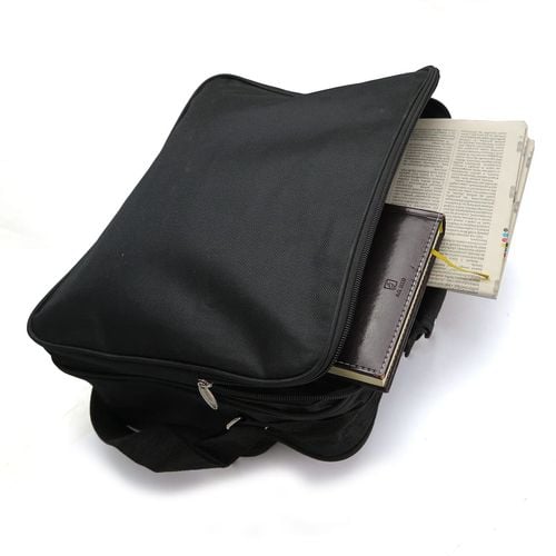 torba męska do pracy a4 sanchez casual - czarna na Arena.pl