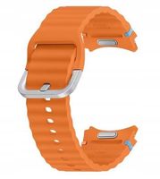 Pasek do zegarka Samsung Sport Band do Watch 7/6/5/4 20mm M/L Pomarańczowy
