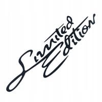 Naklejka Ozdobna na Samochód Pojazd Motocykl Limited Editon Unikalny Napis