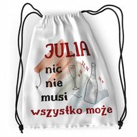 Plecak Dla Juli Sportowy Szkolny Worek Torba Z Nadrukiem Ze Zdjęciem