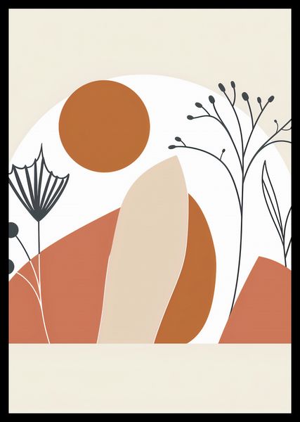 Plakat 70x100cm Organiczny Splot zdjęcie 2