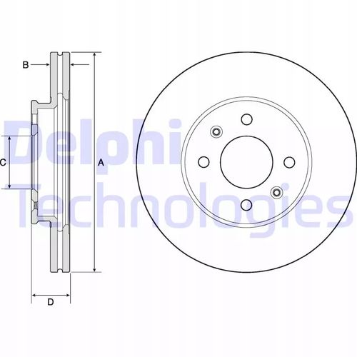 TARCZA HAM PRZOD 256X22 V na Arena.pl