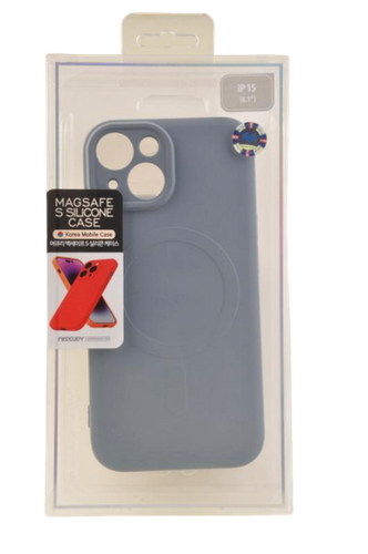 Etui Mercury Goospery MagSafe Silicone do Apple iPhone 15 niebieski na Arena.pl