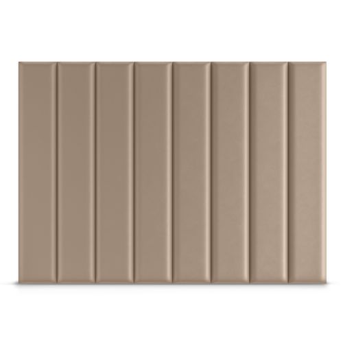 PANEL TAPICEROWANY BEŻOWY WEZGŁOWIE 3D 90cm x 15cm na Arena.pl