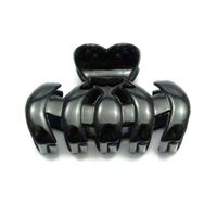 Spinka Klamra do włosów czarna 4x8 cm