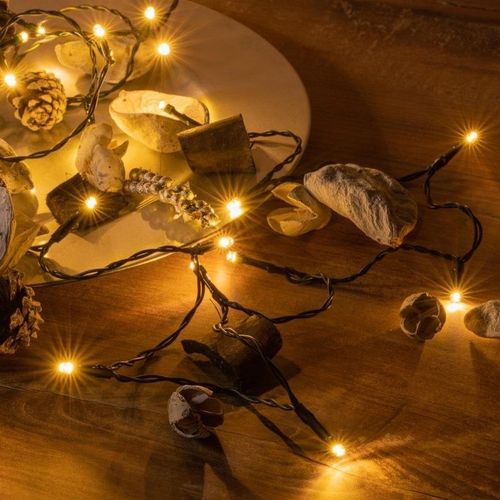 Świąteczny LED łańcuch - 18 m, 200 LED, ciepła biel na Arena.pl