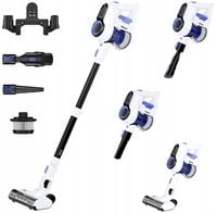 Odkurzacz Bezprzewodowy Pionowy VOKSAR A11 LED 5w1 HEPA ręczny cyklonowy