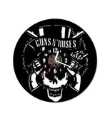 Zegar ścienny z płyty winylowej Guns N Roses 6.13