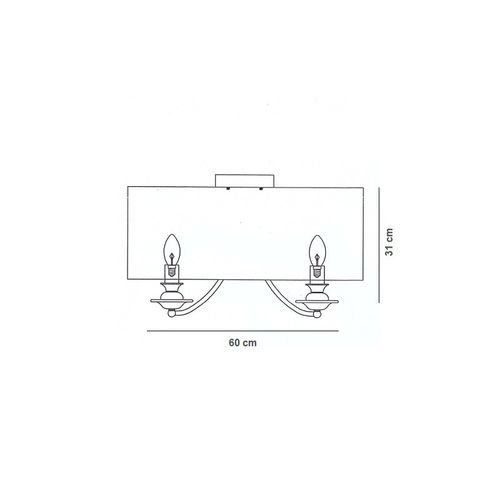 Plafon Berella Light Adozo PL7 CH BL0310 na Arena.pl
