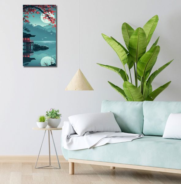 Obraz 30x60cm Japoński Pawilon zdjęcie 2