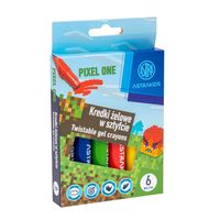 KREDKI ŻELOWE W SZTYFCIE 6KOL PIXEL ONE ASTRAKIDS HIT!!!