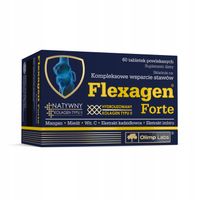 OLIMP FLEXAGEN FORTE 60tabl KOLAGEN GLUKOZAMINA WITAMINY MINERAŁY