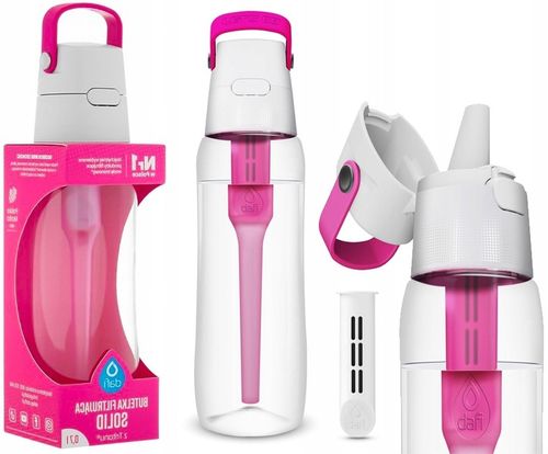 Butelka filtrująca Dafi SOLID 0,7l RÓŻOWA TRITAN na Arena.pl