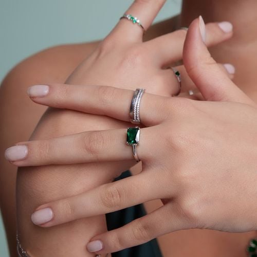 Srebrny pierścionek Staviori na Arena.pl