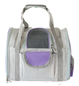 Transporter dla zwierząt plecak do 7 kg fioletowy PETPACKER 35x23x28cm