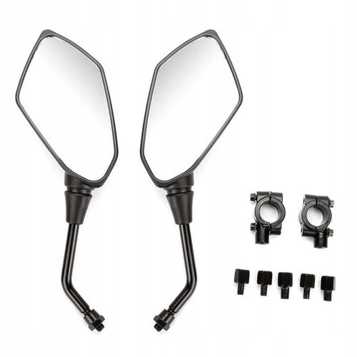 LUSTERKA MOTOCYKLOWE DO SKUTERA MOTOCYKLKA QUADA M10 OBEJMY REDUKCJE ATEST na Arena.pl