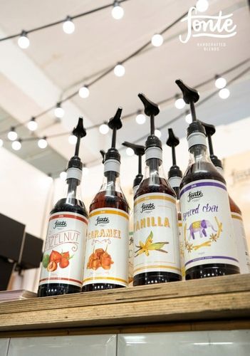 Syrop barmański Fonte Karmelowy bez cukru Bezcukrowy 0.75L do kawy na Arena.pl