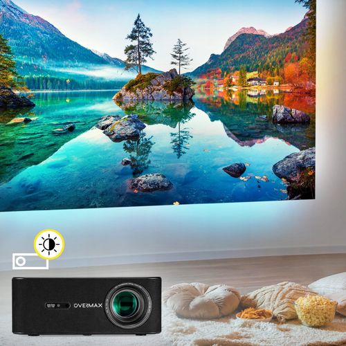 Projektor multimedialny Overmax Multipic 5.2 LED Full HD Google TV Wi-Fi na Arena.pl