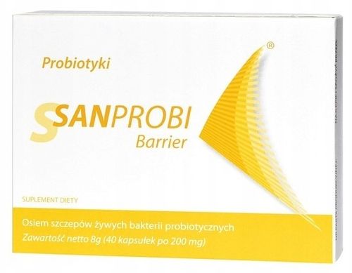 SANPROBI Barrier probiotyk 40 kapsułek na Arena.pl
