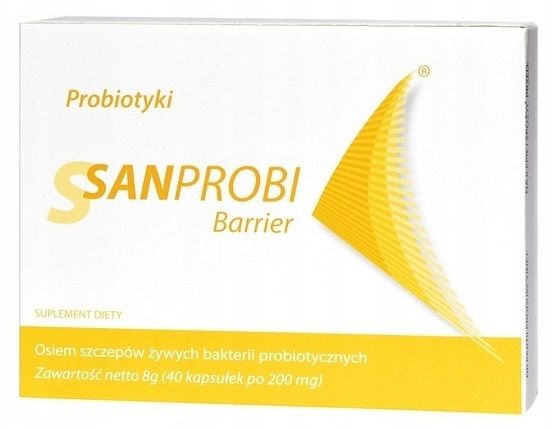 SANPROBI Barrier probiotyk 40 kapsułek zdjęcie 3