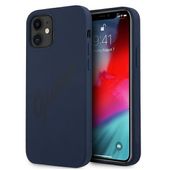 Guess GUHCP12SLSVSBL iPhone 12 mini 5,4" niebieski/blue hardcase Script