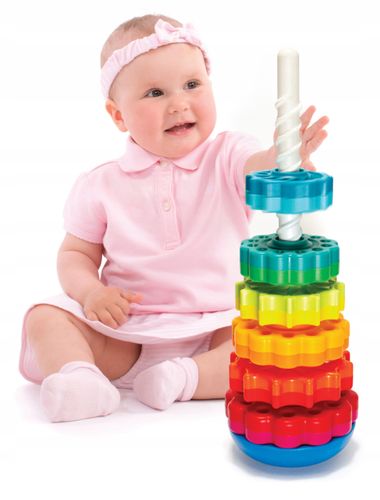Zakręcona wieża SpinAgain Fat Brain Toy na Arena.pl