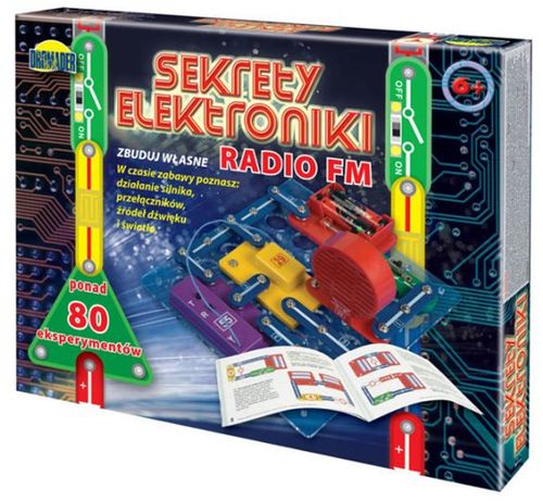 9568 SEKRETY ELEKTRONIKI 80 Eksperymentów RADIO FM DROMADER na Arena.pl