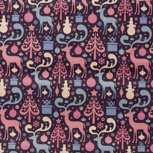 Folia do hydrosublimacji Craft Express - Christmas Tree Elk na Arena.pl