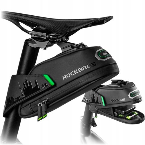 ROCKBROS SAKWA ROWEROWA NA ROWER POD SIODEŁKO TORBA 1,5l TORBA POJEMNA DUŻA na Arena.pl