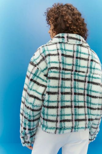 LEE CROPPED SHERPA JACKET DEEP EMERALD L55GAX38 XS na Arena.pl