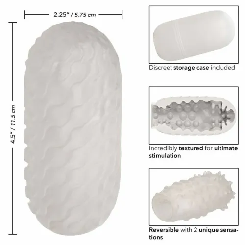 calexotics boundless reversible nubby - dwustronna maszyna intymna na Arena.pl