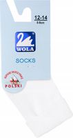 WOLA SKARPETKI GŁADKIE NIEMOWLĘCE PREMIUM r. 12-14