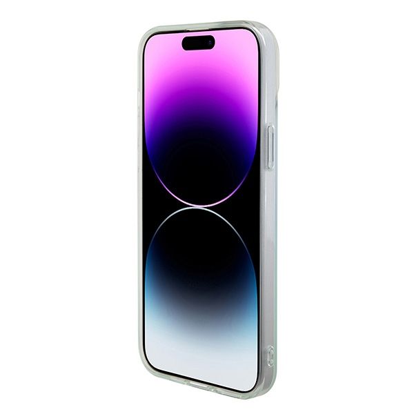 Etui Guess do iPhone 15 Pro Max, Turkusowy, MagSafe zdjęcie 5
