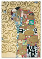 Obraz na płótnie gustav klimt abstrakcja fulfillment 50x70 cm