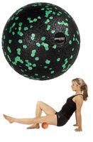 Piłka roller do masażu Aqua-Sport Powerstrech EPP Ball Black-Green 8cm