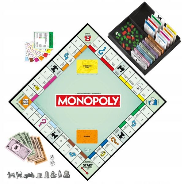 Gra Monopoly Classic Refresh Polska Wersja Hasbro G0009 zdjęcie 3