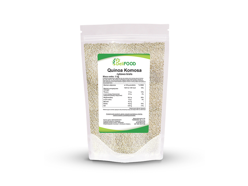 Quinoa Komosa Ryżowa Biała 1000g zdjęcie 1