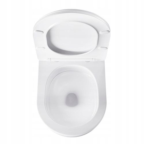 MISKA WC WISZĄCA TORNADO NERO-WH-03 BIAŁA DESKA WOLNOOPADAJĄCA DUROPLAST NE na Arena.pl