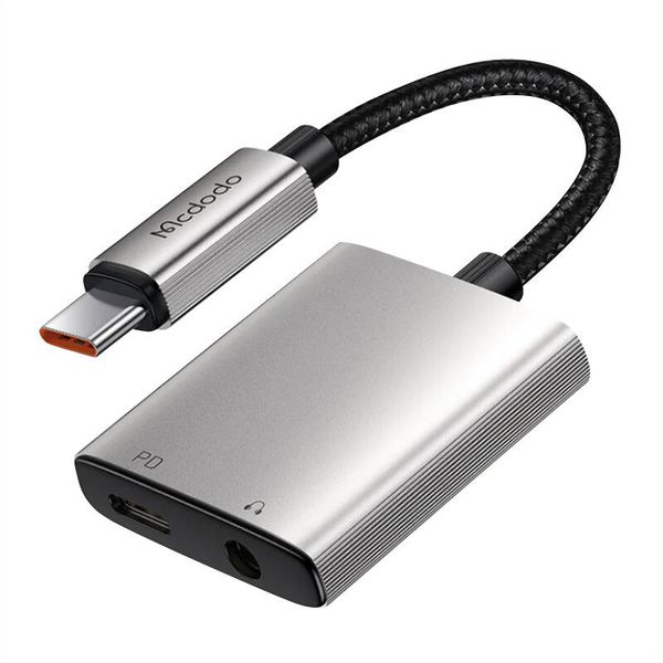 Adapter audio 2w1 USB-C do USB-C + DC 3.5mm Mcdodo CA-5050 zdjęcie 1