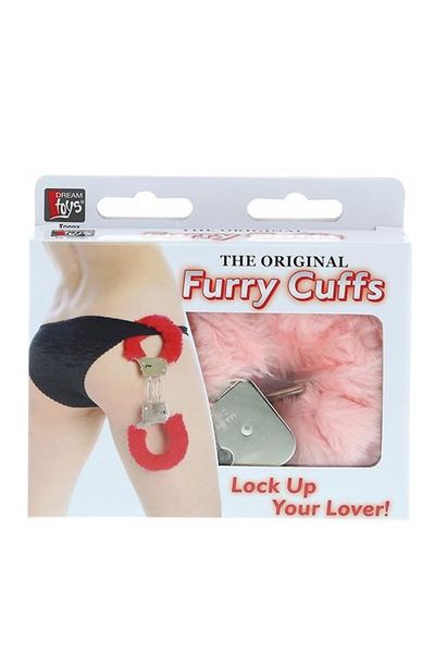 Dream Toys Handcuffs With Plush Pink zdjęcie 1