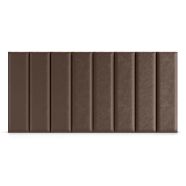 Panel Tapicerowany Ścienny Brązowy 70cm x 15cm zdjęcie 5