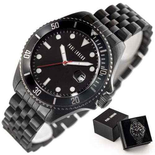 ZEGAREK MĘSKI PAUL LORENS - PL13030B-1A5 (zg350c) + BOX na Arena.pl